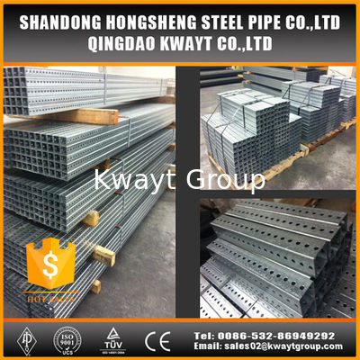 Perforated Steel Square Sign Post