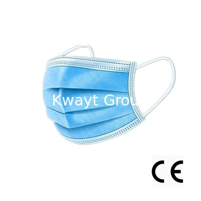 3 Ply Non Woven Face Mask Non Woven Disposable Protective masks Anti-Dust One Time Use Earloop Masks